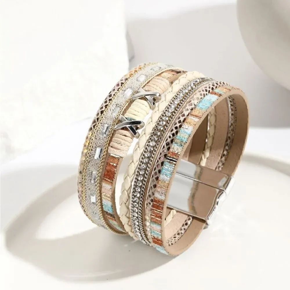 Boho statement bracelet  S661